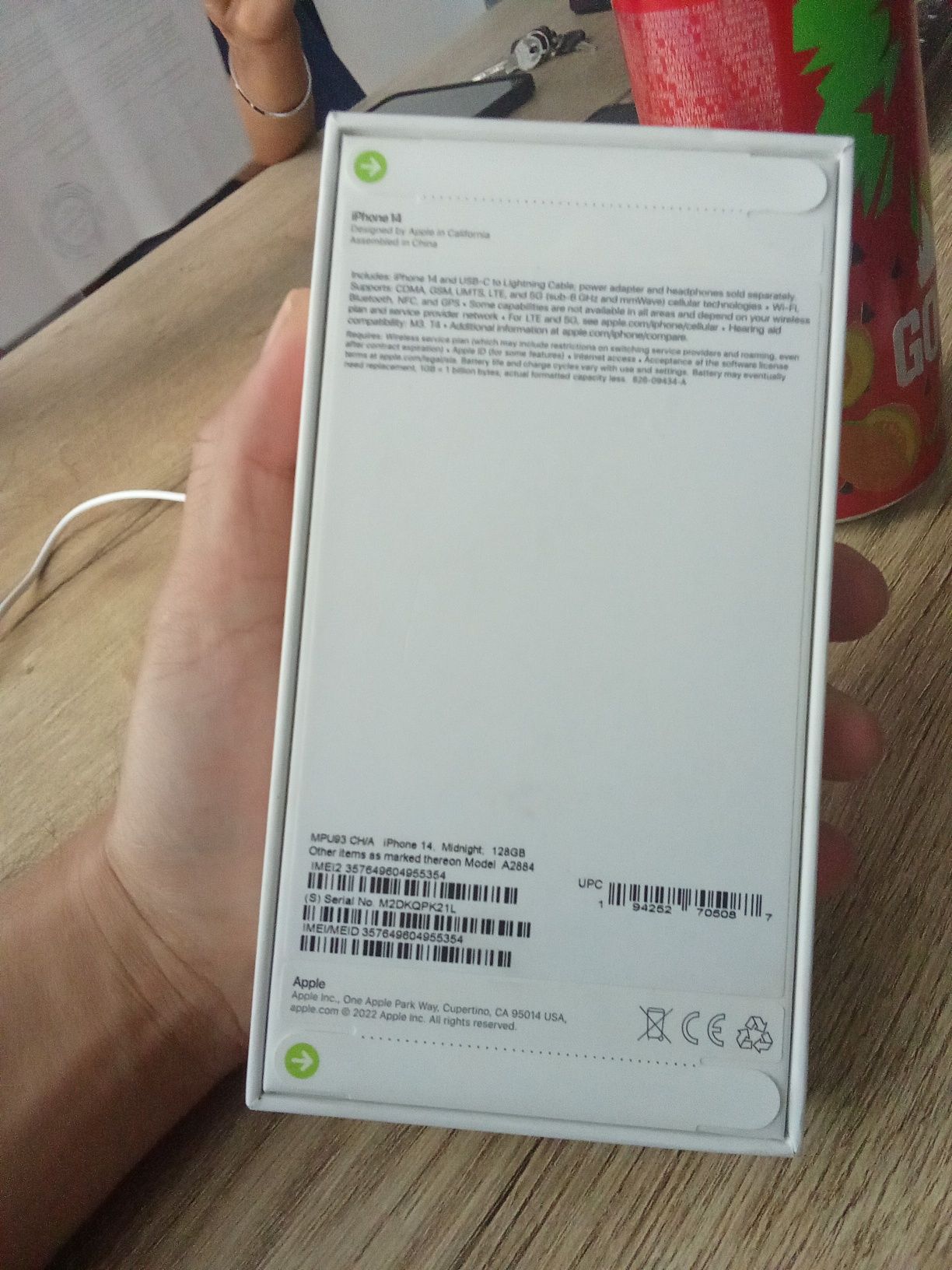 Iphone 14 новый упакованный