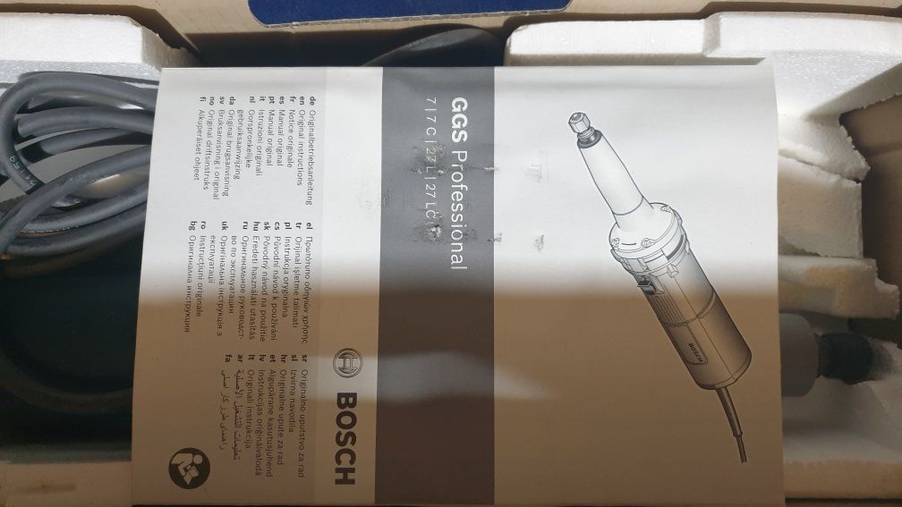 Продается Шлифмашина прямая Bosch GGS 27 LC
