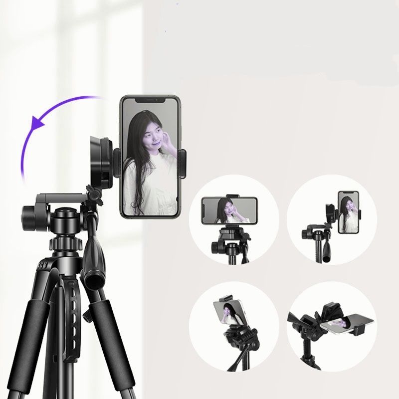Полупрофессиональный штатив 150 см для камеры и смартфона ZK3540