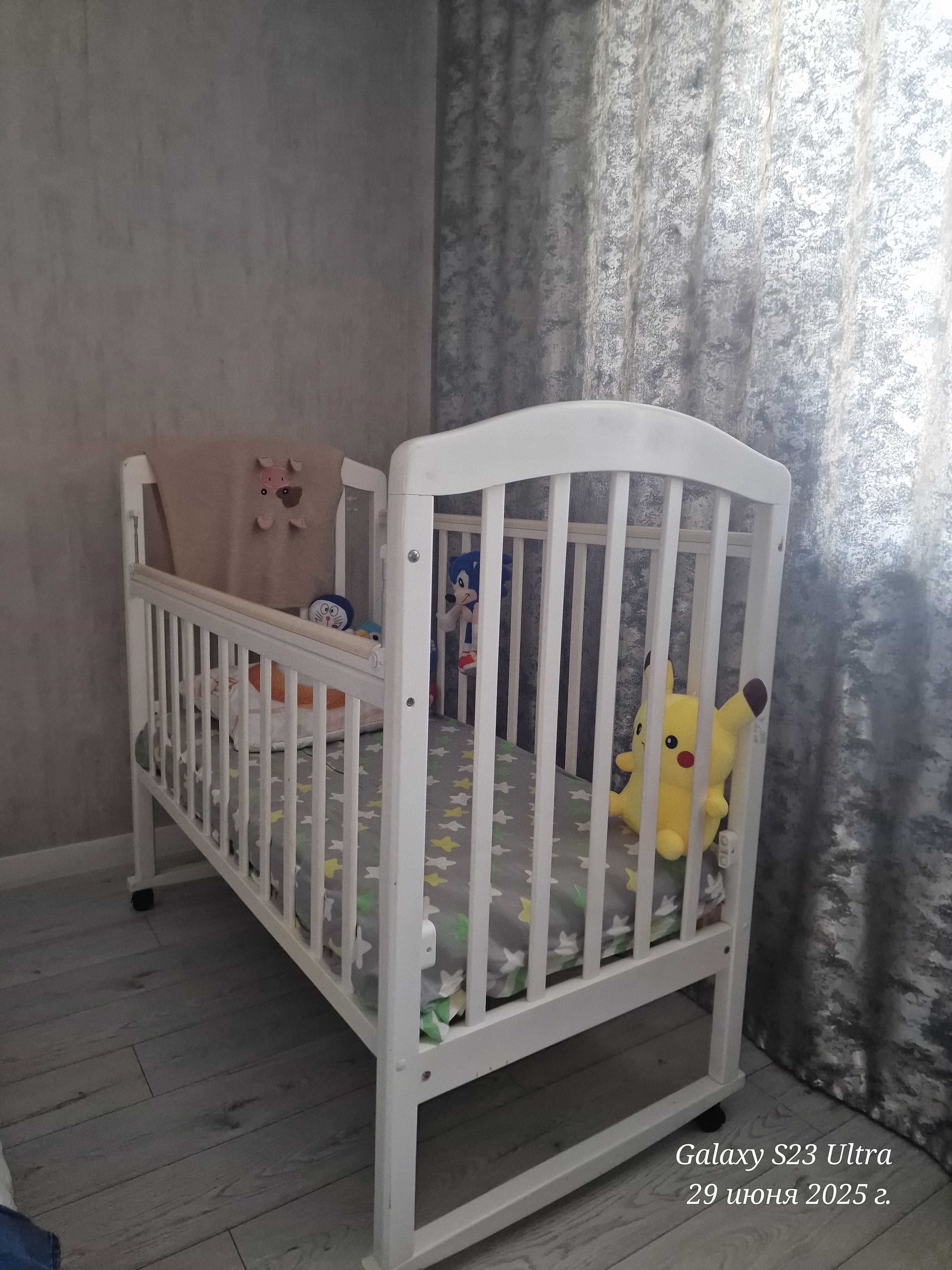 Детская кровать манежка