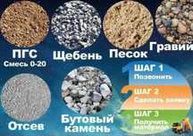 Пгс щебень Актоб