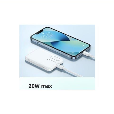 Магнитный аккумулятор Power Bank Wireless 10000 мАч