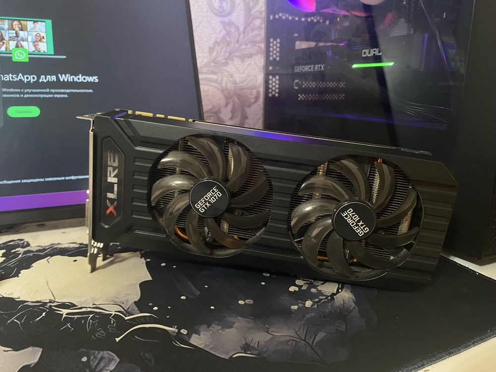 GTX 1070 8 GB Видеокарта GPU.