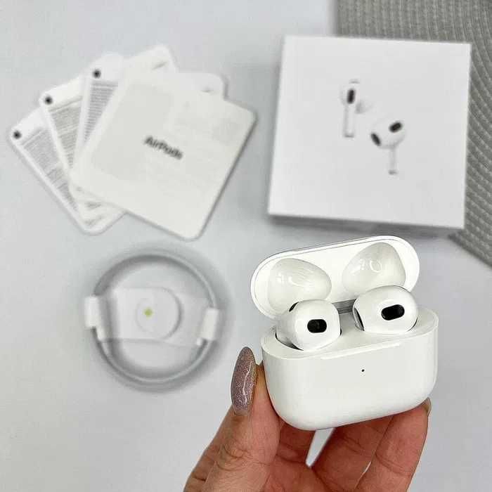 ORIGINAL 1:1! Apple AirPods 3 / Беспроводные наушники / Эйрподс 3,про