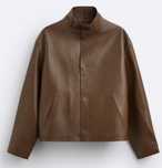Продам натуральную кожанную куртку ZARA LIMITED.