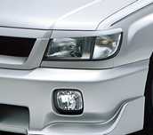 Реснички V2 на фары Subaru Forester SF Дорестайлинг
