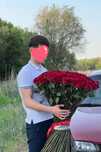 Цветы Алматы 101 Розы