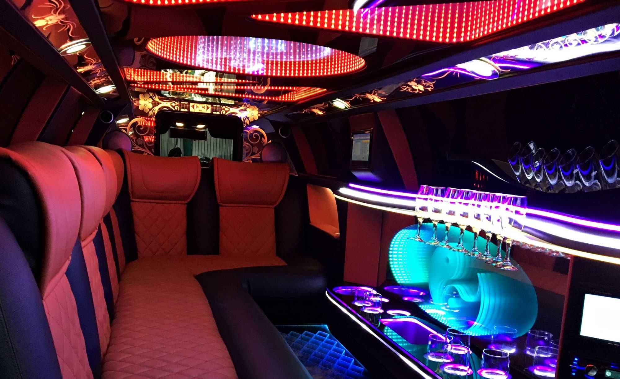 Роскошный Лимузин Прокат/Аренда авто Mercedes 221 10 Мест от VIP Limo
