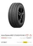 Продам Новые Шины Arivo Premio 215/65 R15 96 H
