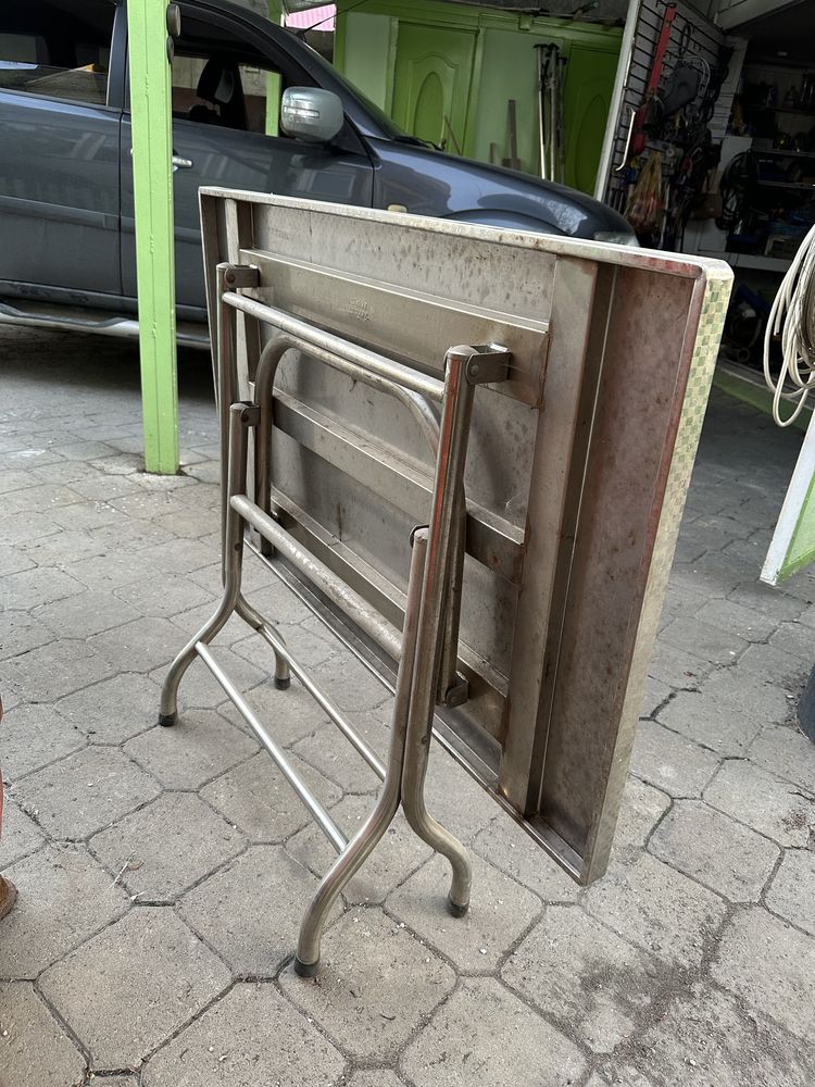 Стол складной из нержавеющей стали