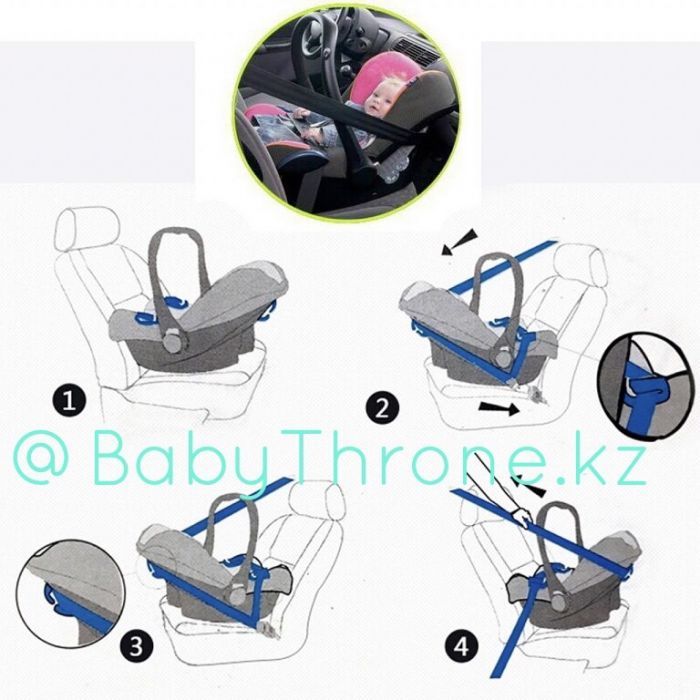 Автокресло, автолюлька на коляску Yoya, Yoyo, Baby Throne, Baby Time