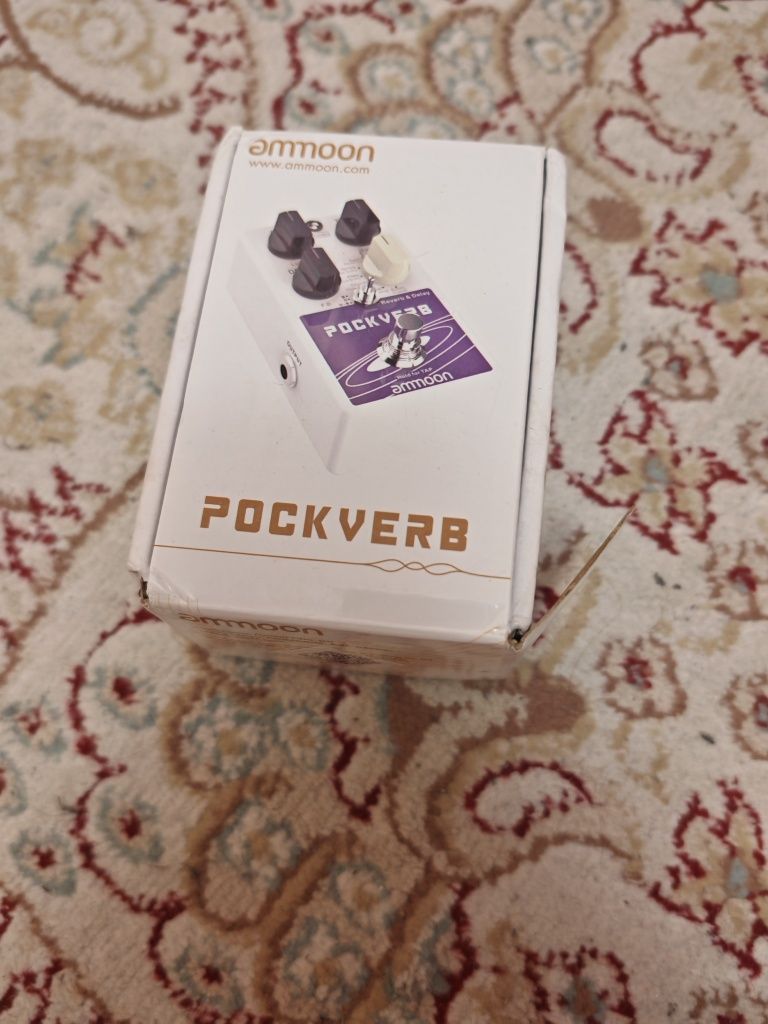 Педаль эффектов дилей Ammoon Pockverb