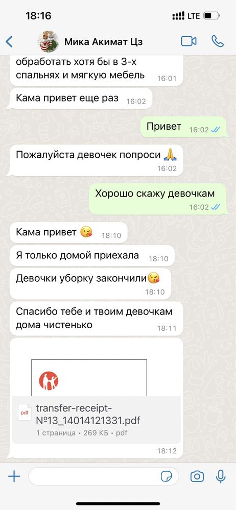 Качественная уборка, Химчистка оперативно