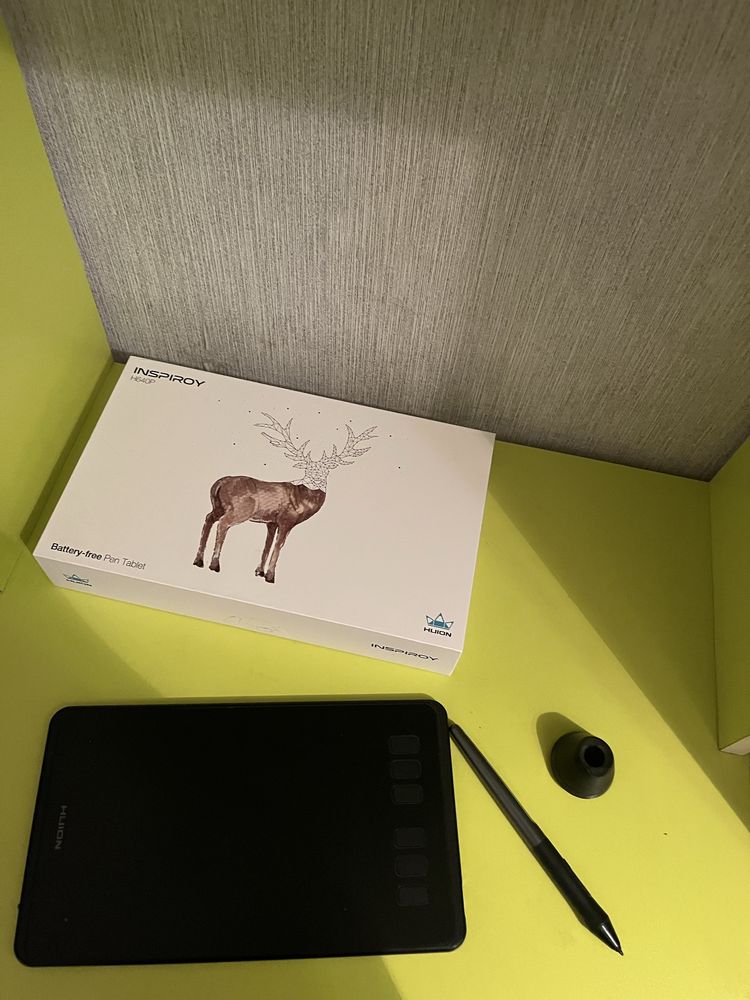 Продается графический планшет HUION H640P