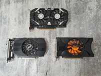 Продам видеокарты GTX 1050Ti 4Gb,  GTX 1050 2 GB,  GTX 550Ti 1 Gb