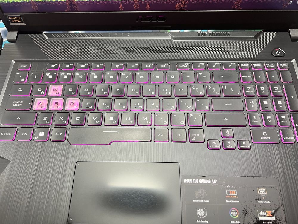 Продам ноутбук Asus TUF Gaming A17