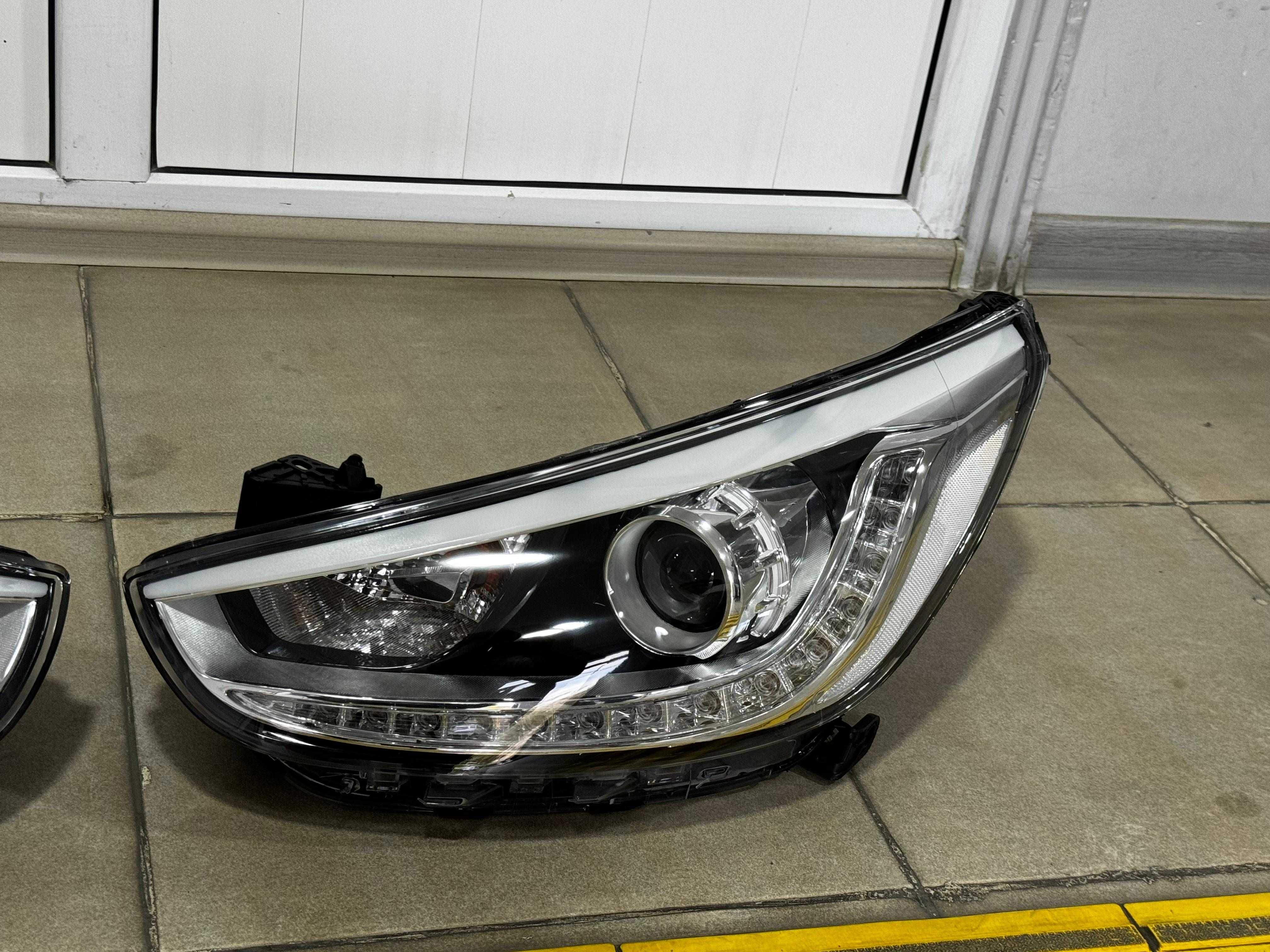 Фары на Hyundai Accent/Solaris/Kia Rio 2010-24г
