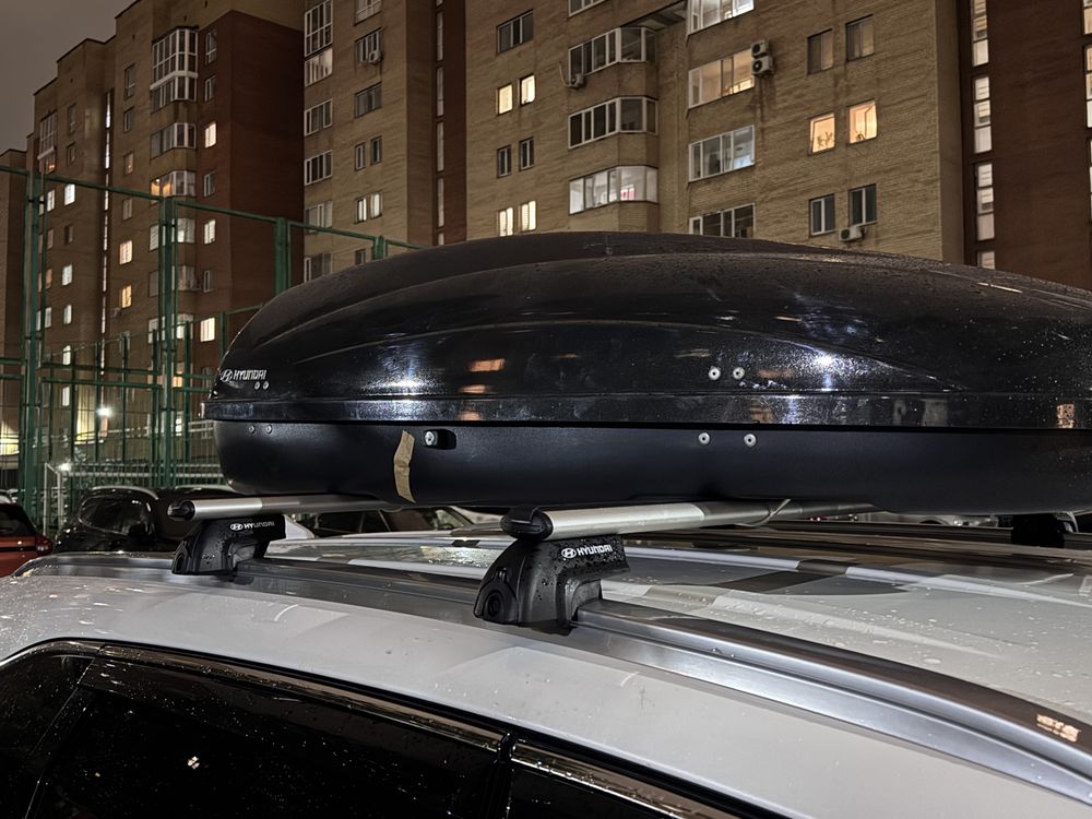 Автобокс с рейлингом оргинал для хюндай киа новый