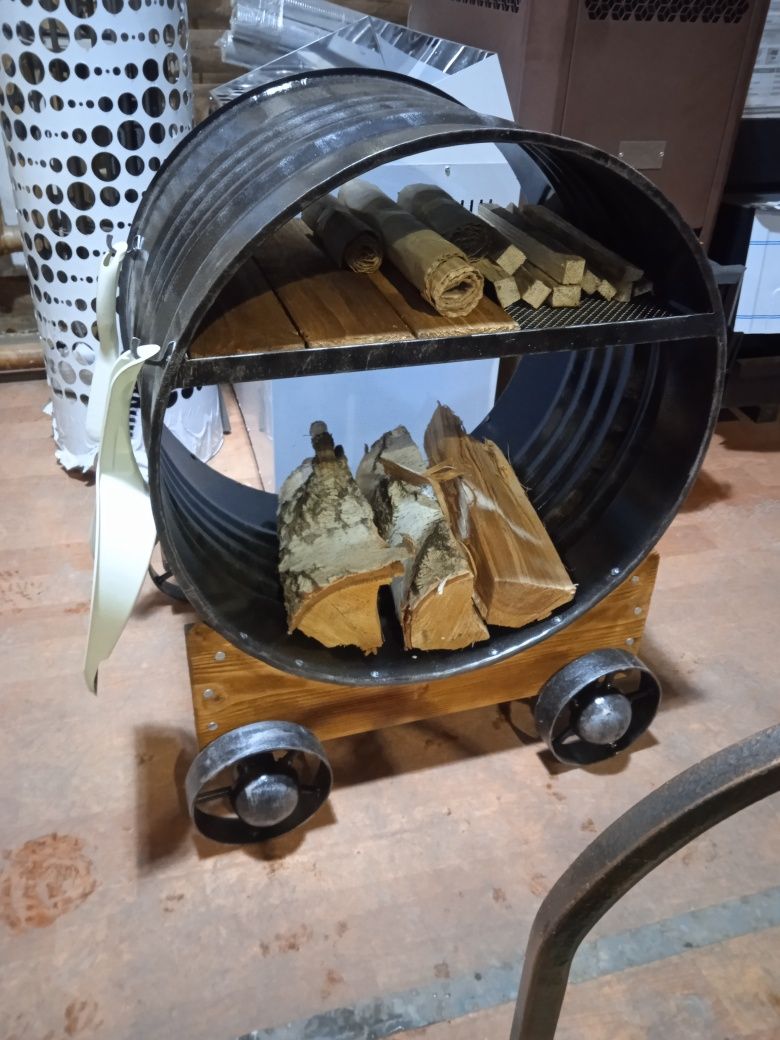Дровница для камина