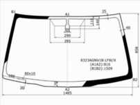Стекло лобовое TOYOTA RAV4 #A2# 3/5D 00-06 Toyota Rav 4