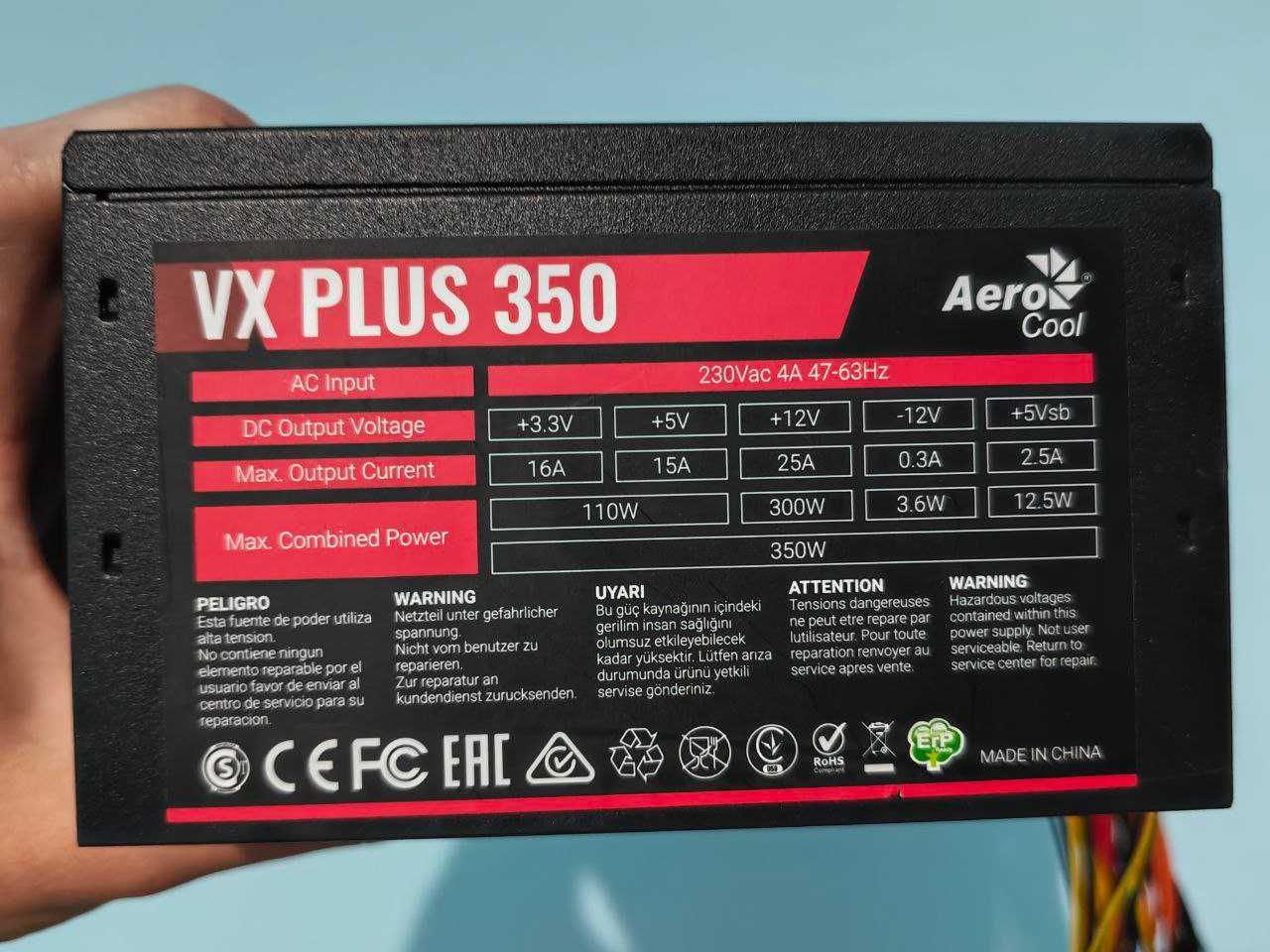 Блок питания VX PLUS 350W