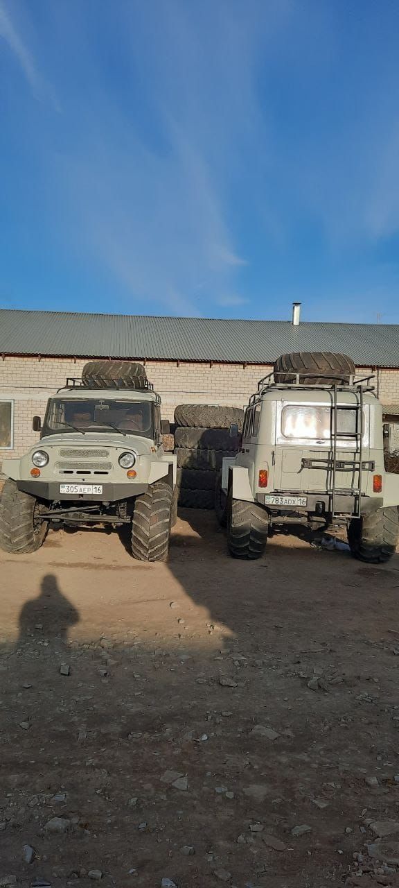 Снегоболотоход на базе УАЗ