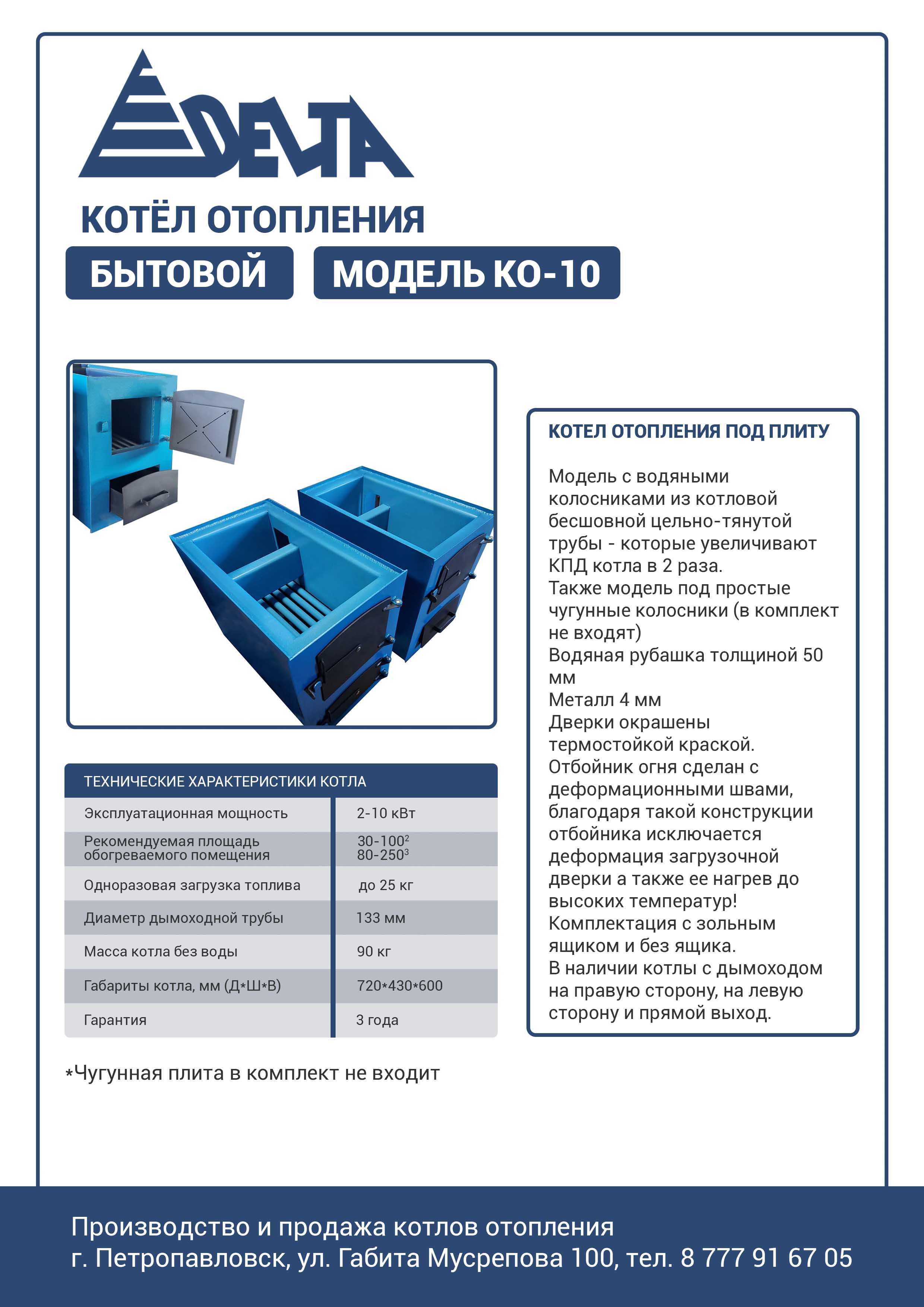 Котёл отопления под плиту. Печь. Печка