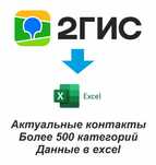 База контактов компаний по категориям (2гис)