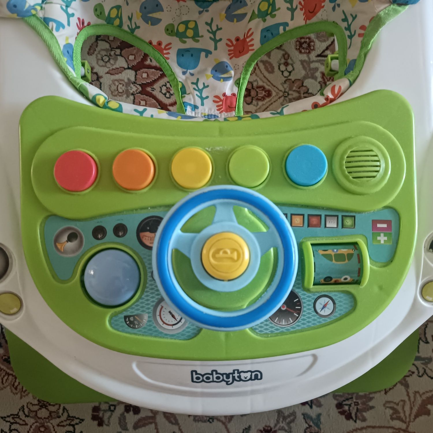 детские ходунки babyton