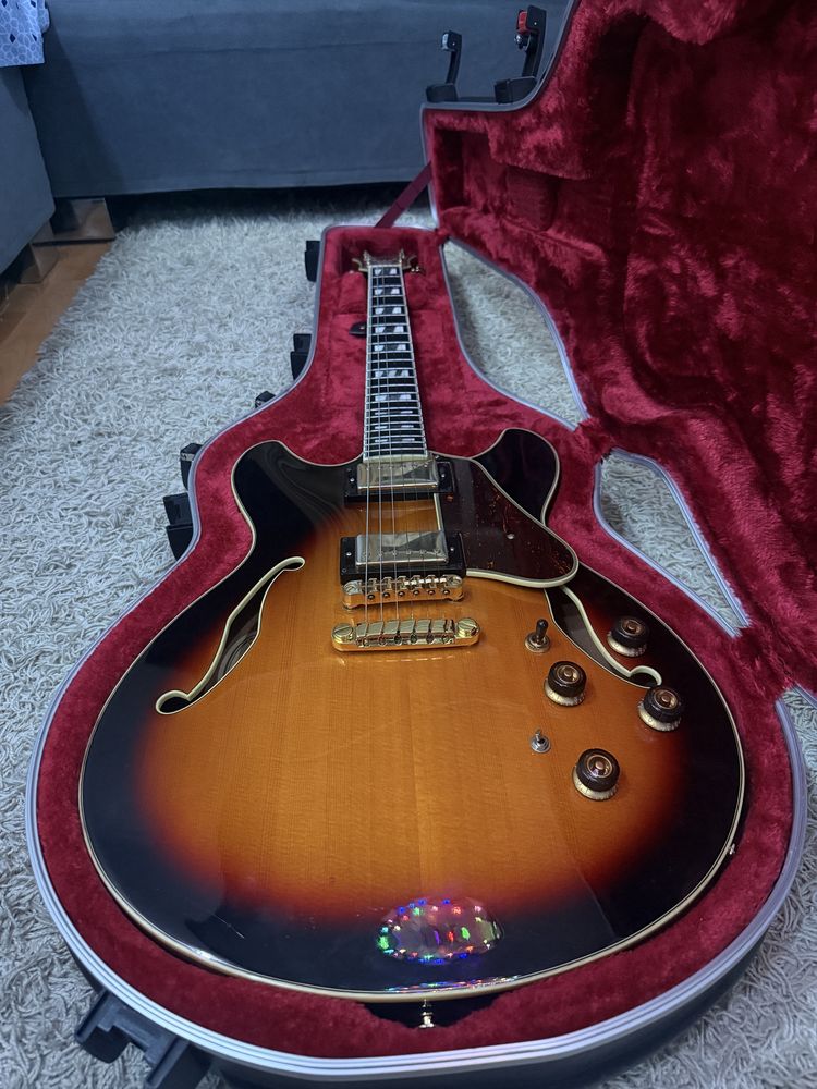 Ibanez AS113-BS с жёстким кейсом