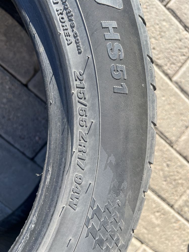 215/55 R17 Kumho 1шт