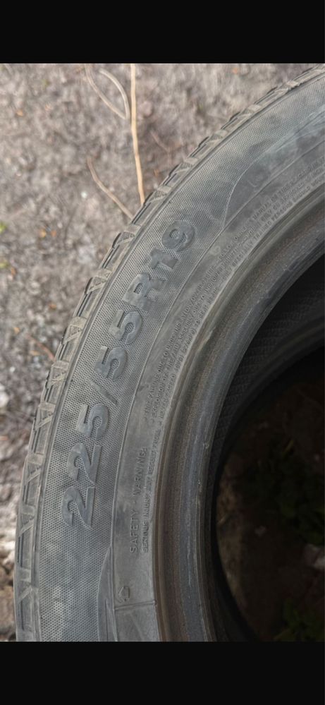 Продам шины летний размер r19/55/225