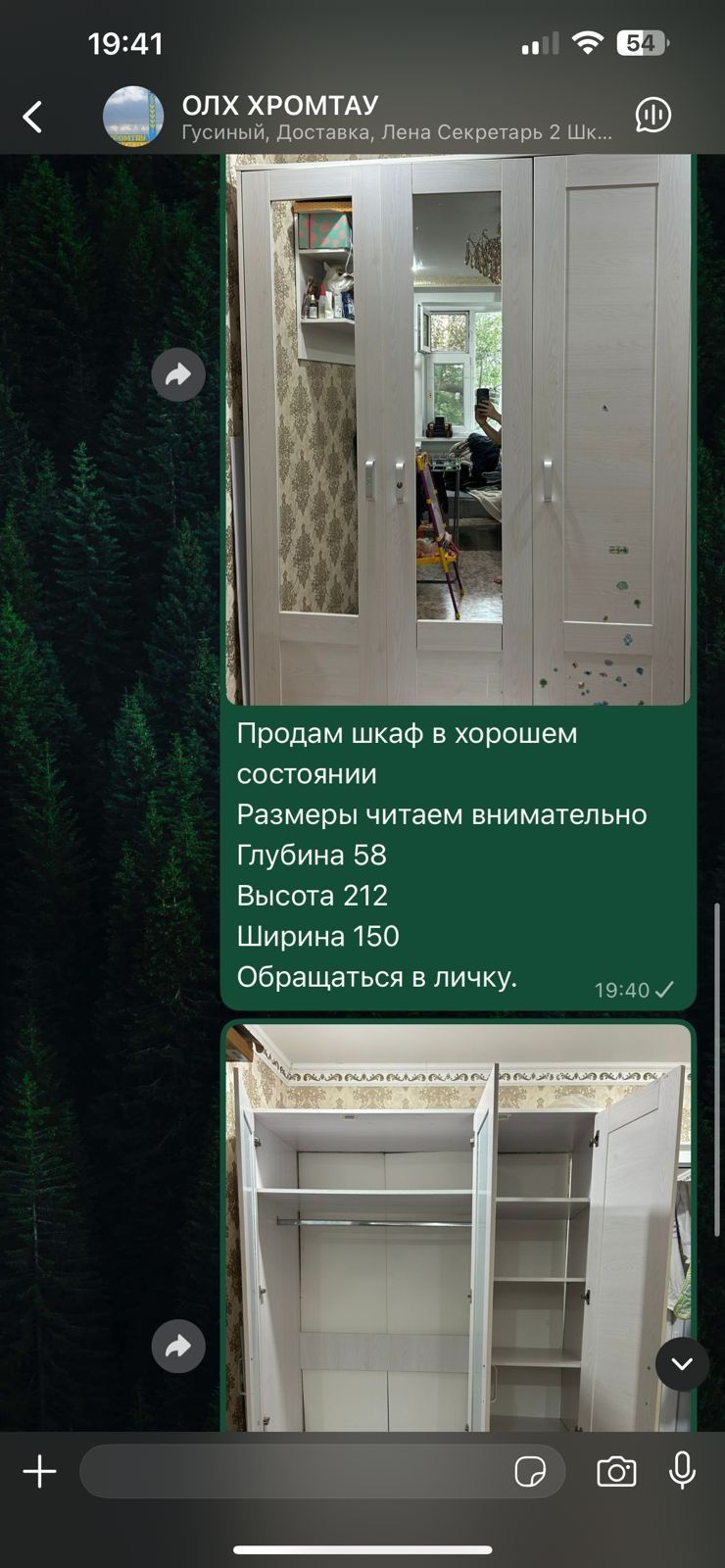 Шкаф белого цвета