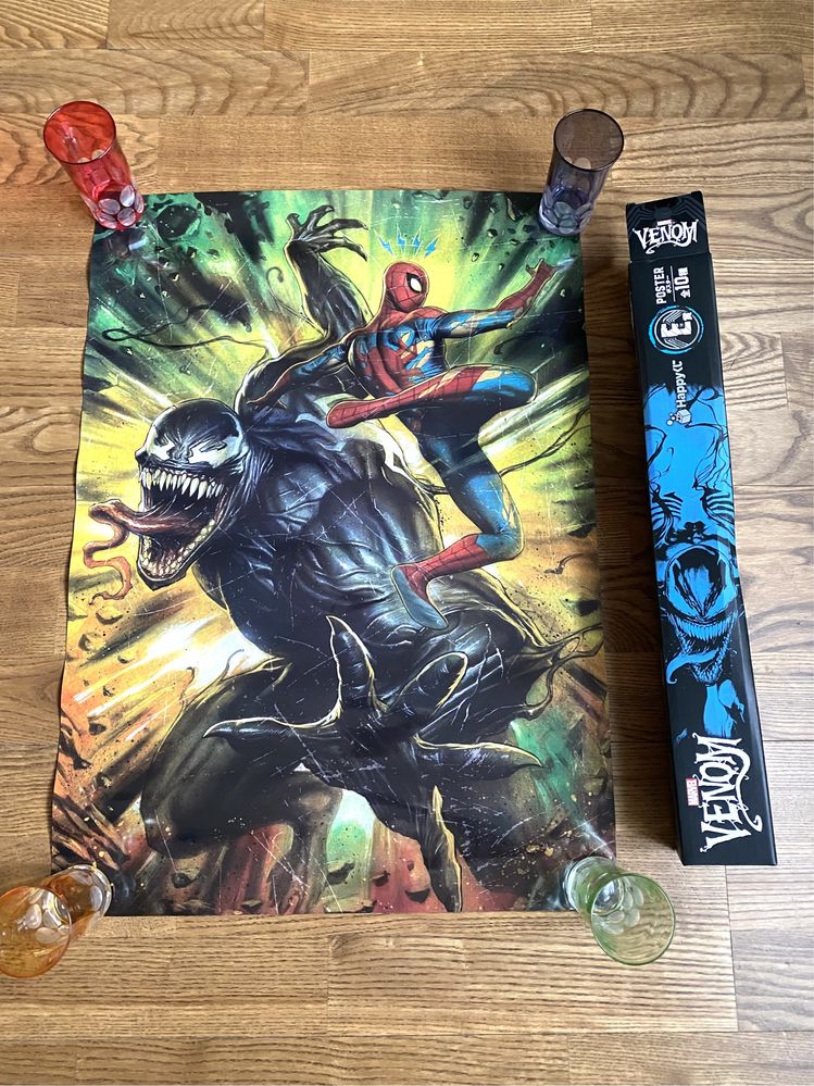 Постеры плакаты Marvel Venom Мстители