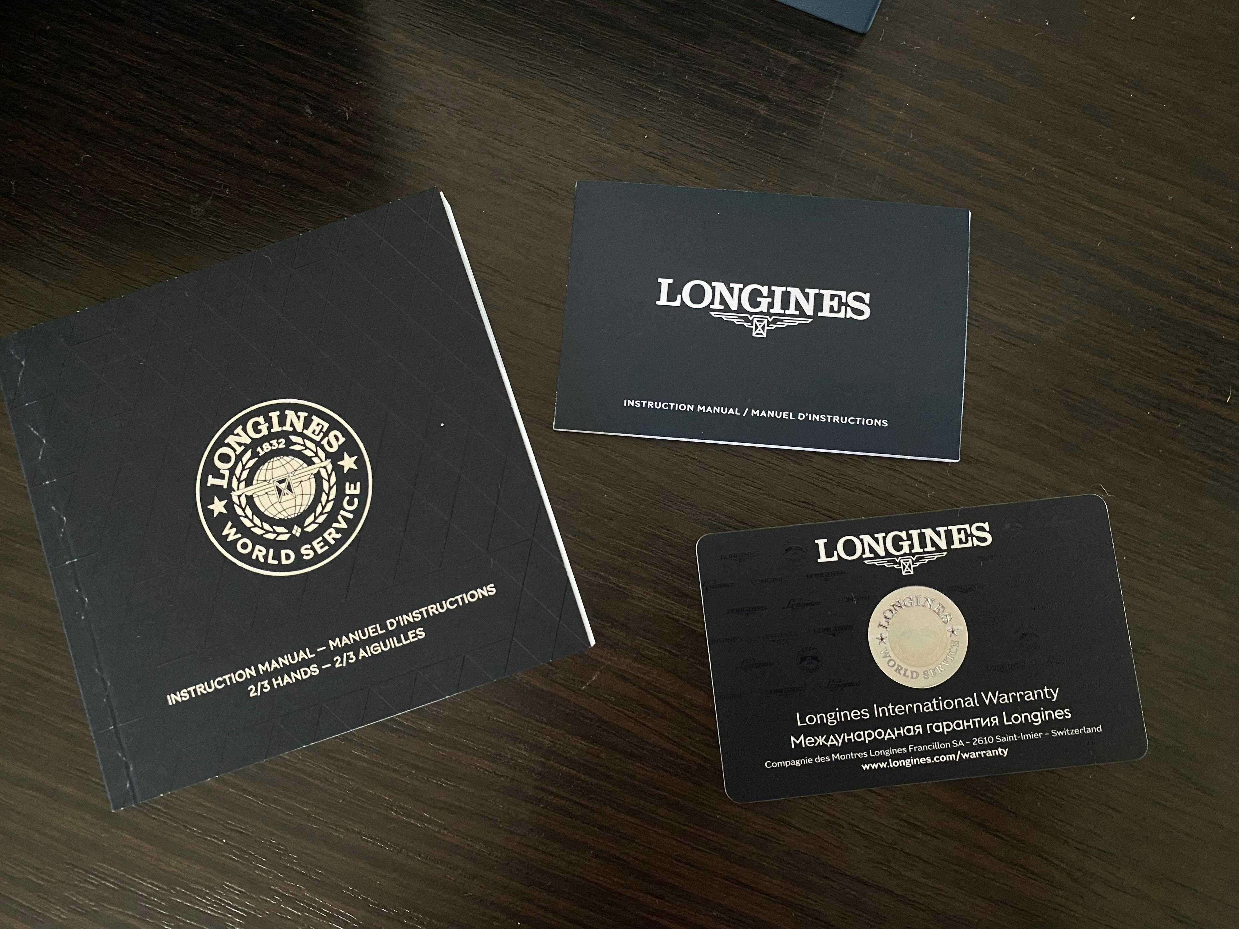 Longines Conquest L3.760.4, новые.