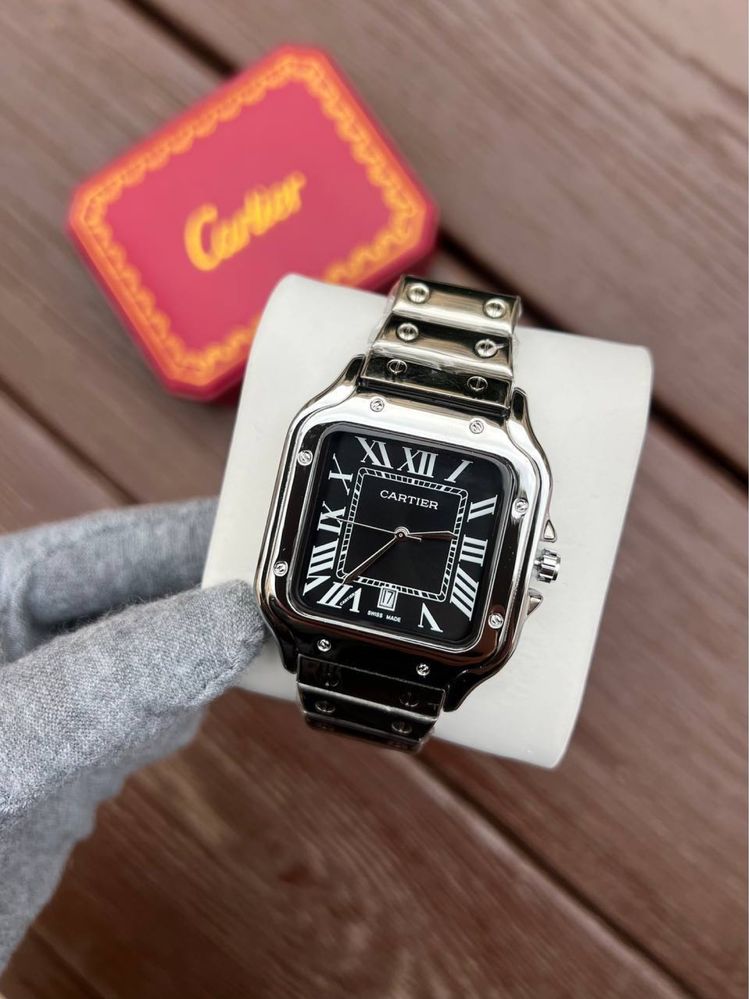 Часы Cartier Santos стильный