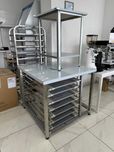 Подставка под пароконвектомат с нишей для гастроемкостей