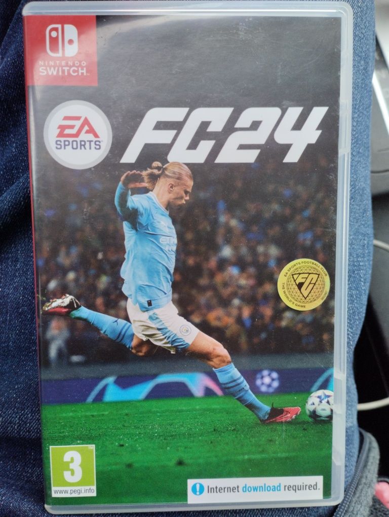 Продается FIFA 24 на Nintendo switch flash card на Nintendo switch