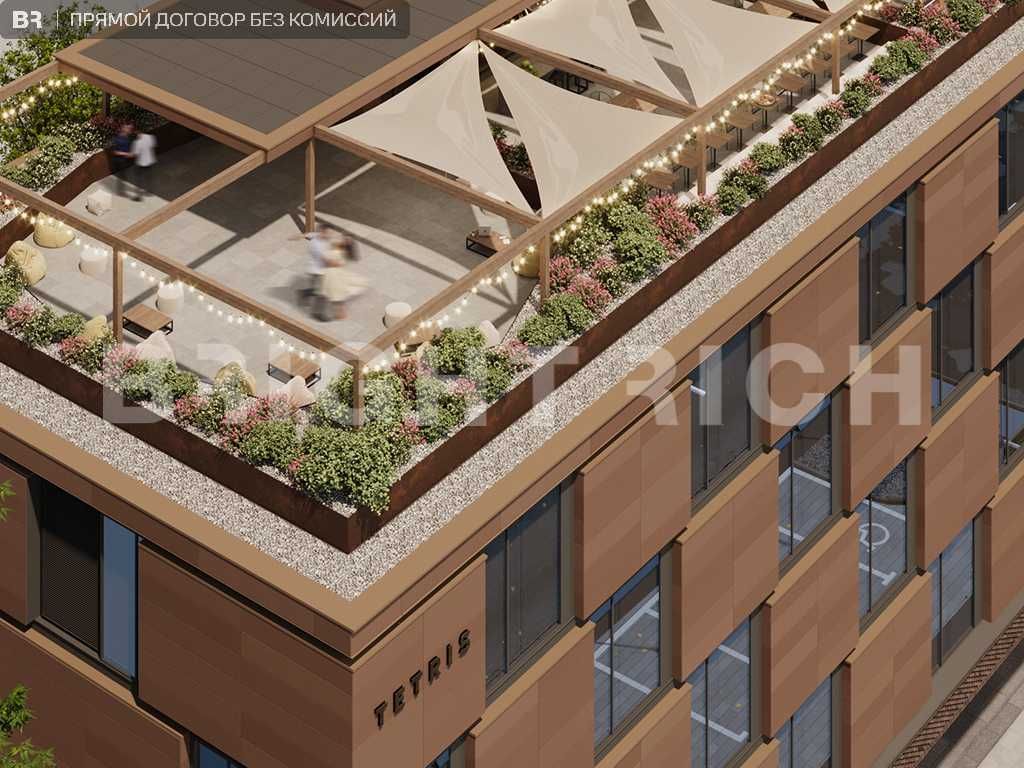 Аренда офиса 1069.8 м² в новом бизнес центре Тетрис, с ремонтом