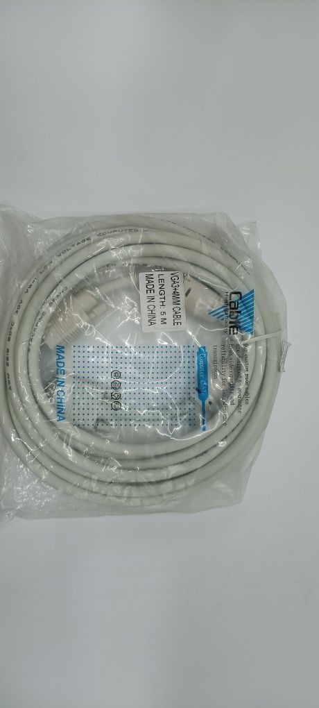 VGA, DVI 5 метров