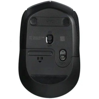 Мышь беспроводная оригинальня Logitech M170, серый