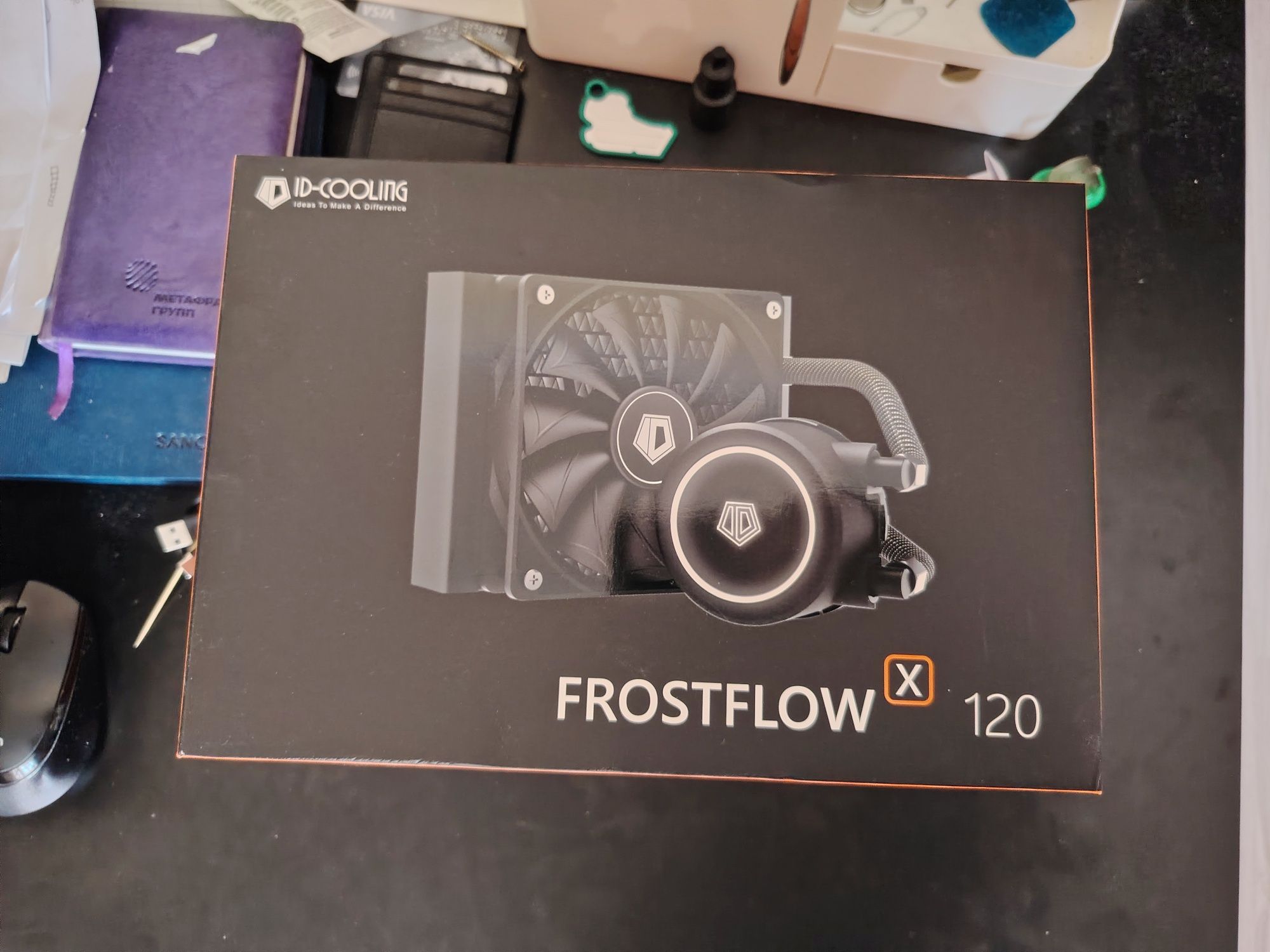 Система водяного охлаждения id-cooling frostflow x120