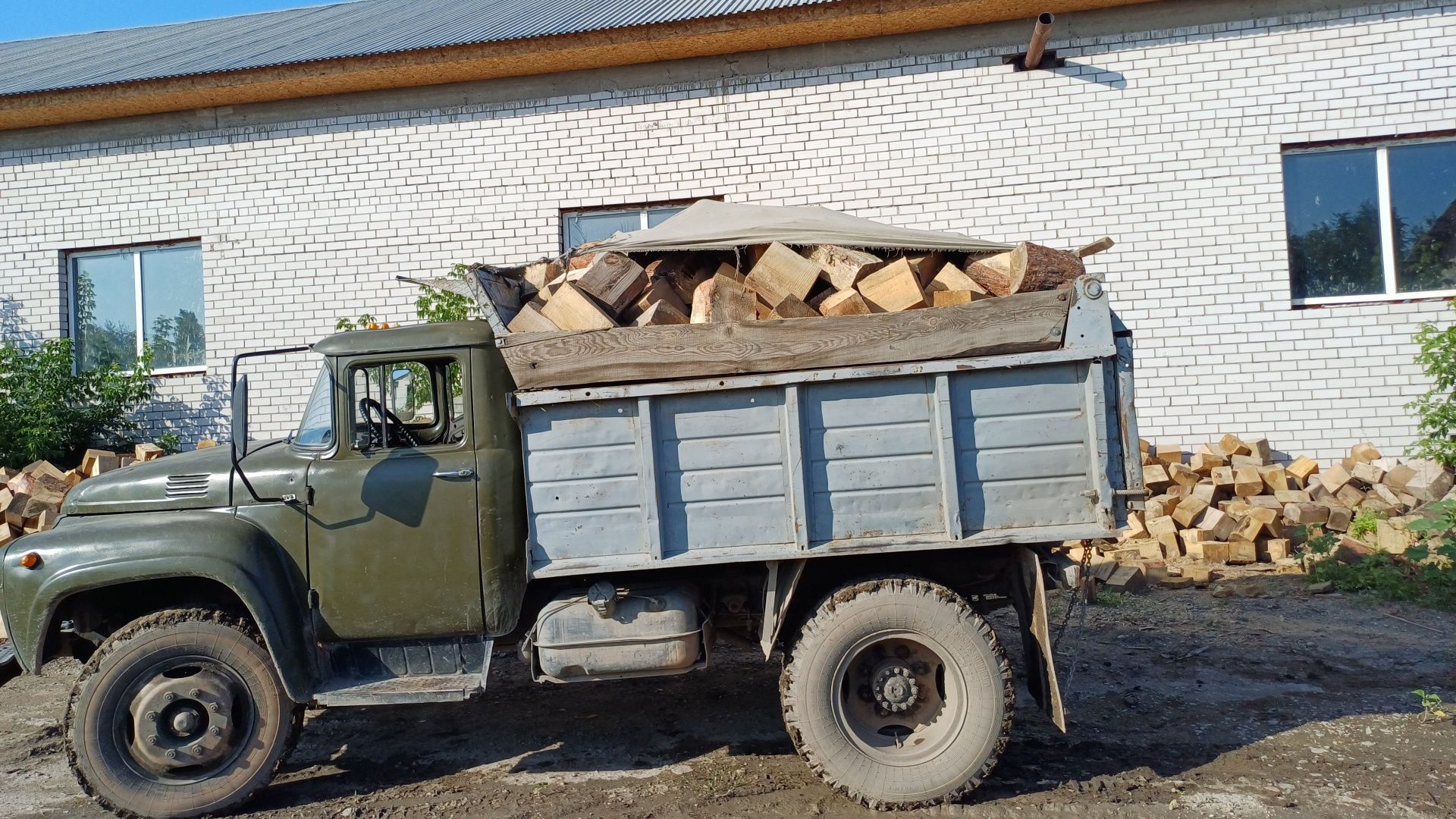 Дрова швырок  Зил