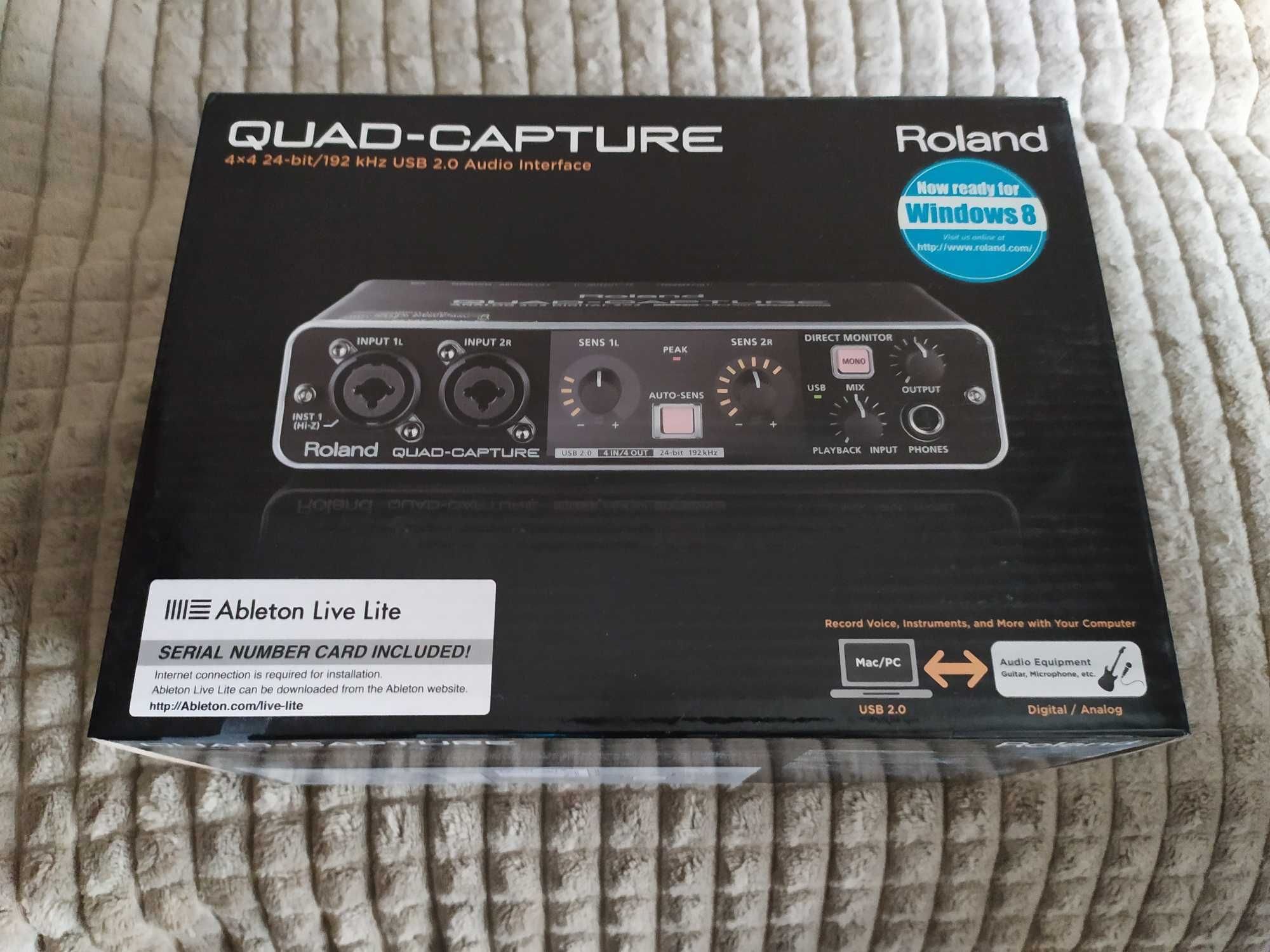 Звуковая карта внешняя Roland Quad-capture ua-55