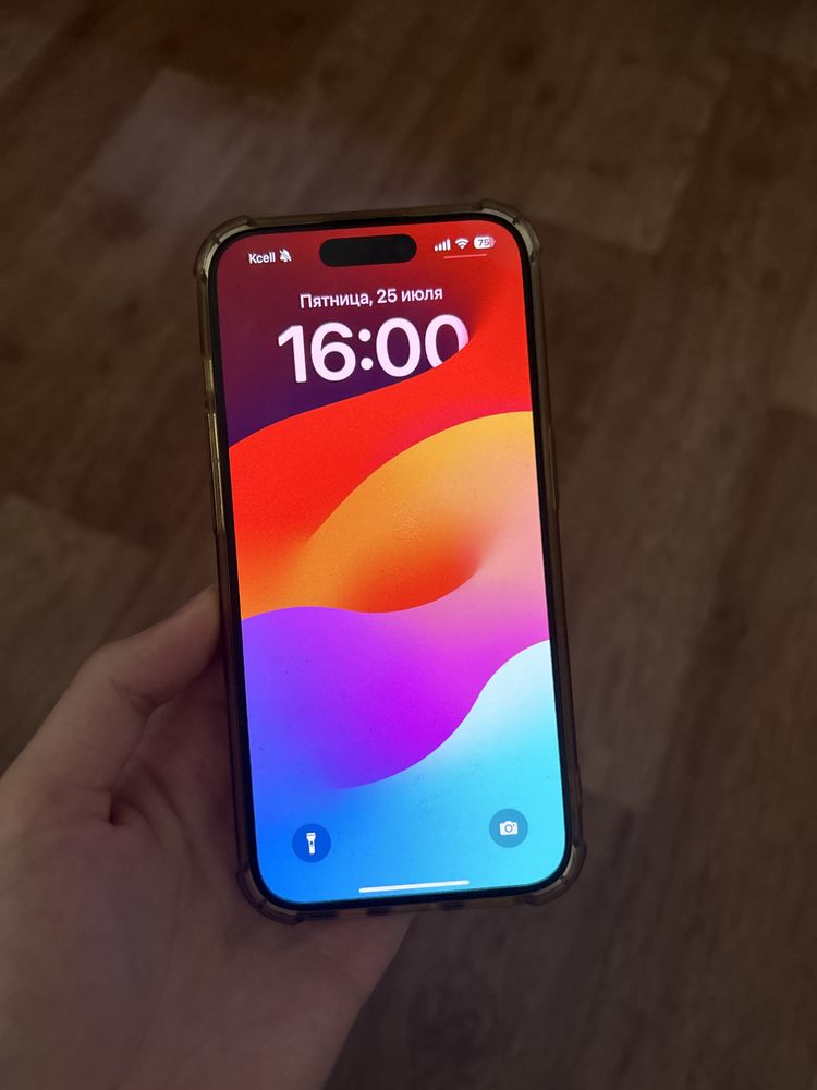 Iphone 15 pro 256 gb серый desert titanium