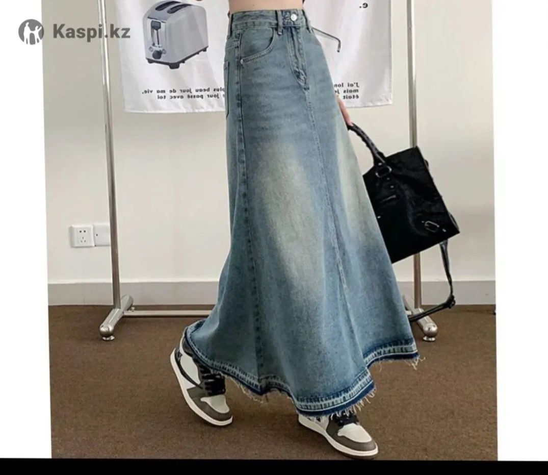 Юбка джинсовая стрейч