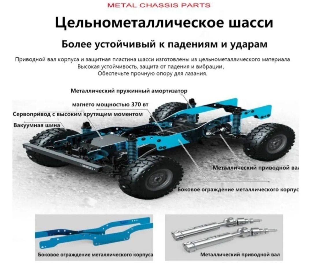 Машинка на радиоуправлении Hummer H1