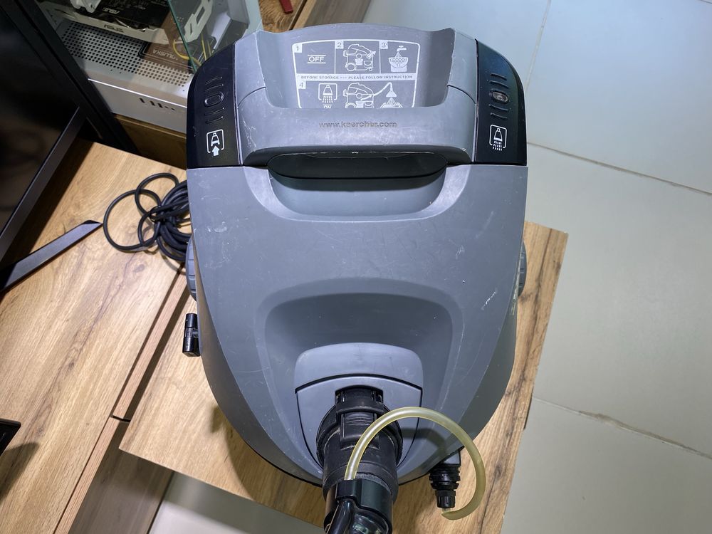 Моющий пылесос Karcher SE 6.100, белый, 10383/А10