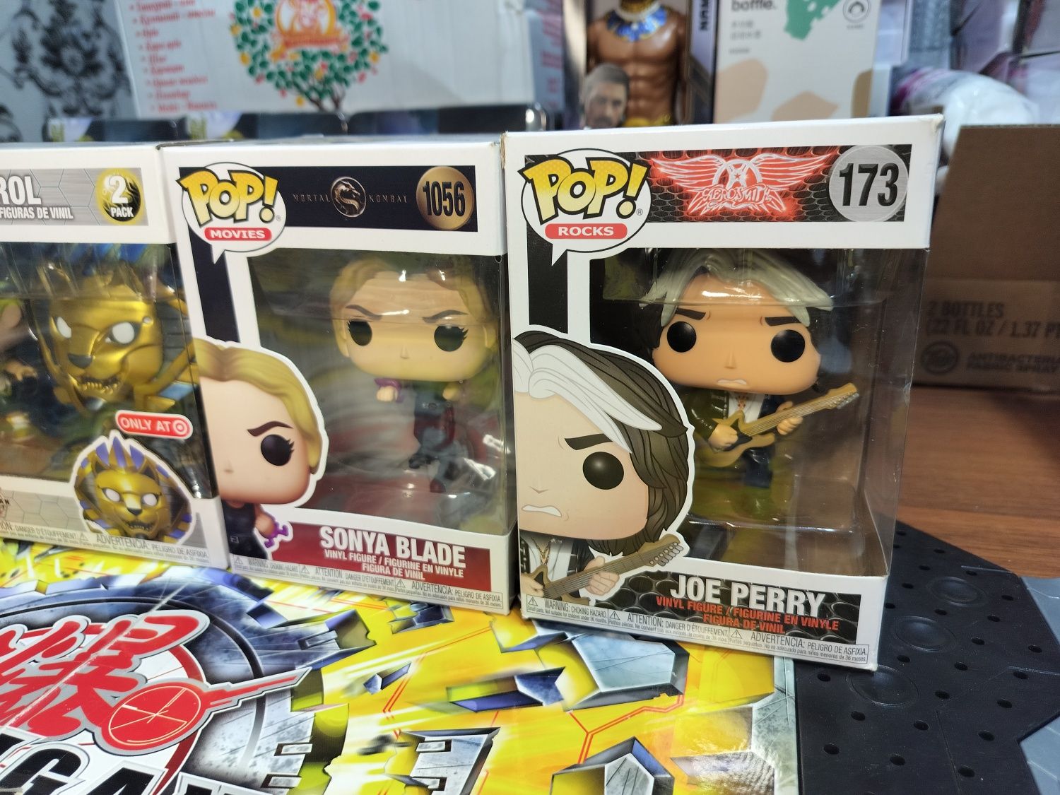 Фанко поп / Funko pop Ажит и Фарол, Соня блейд, Джо Перри