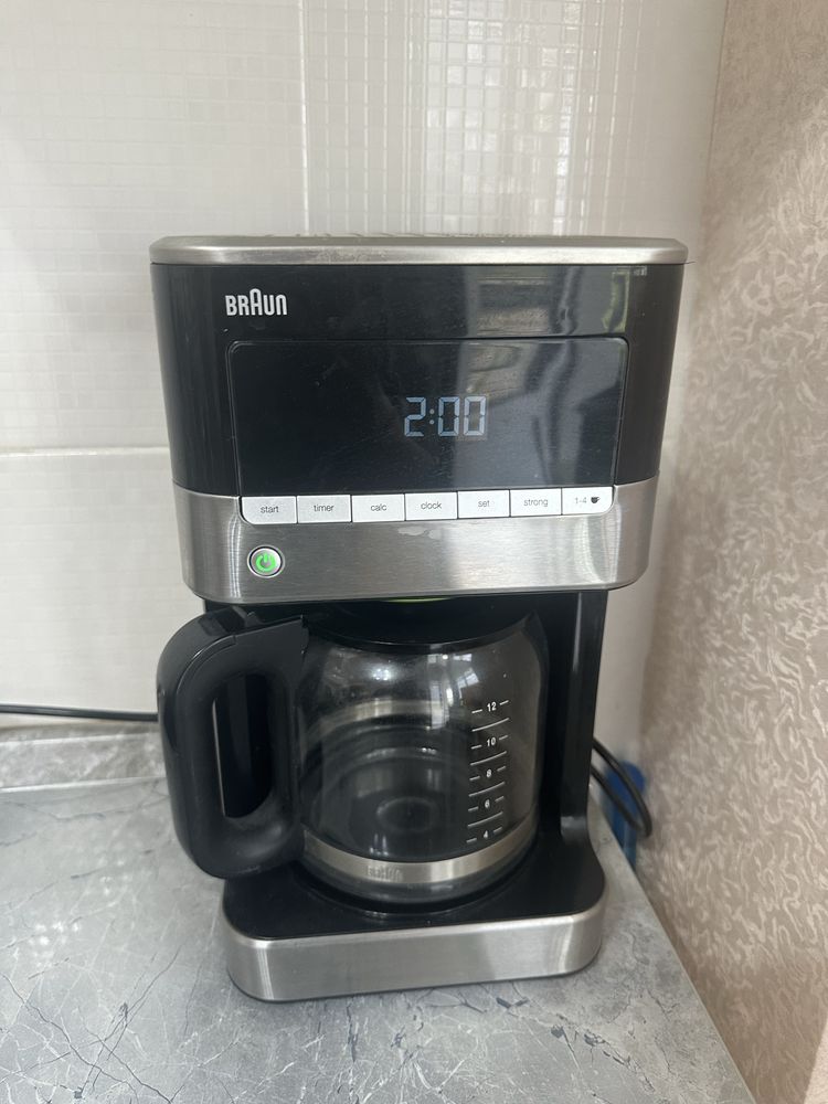 Кофеварка braun (браун) почти новая
